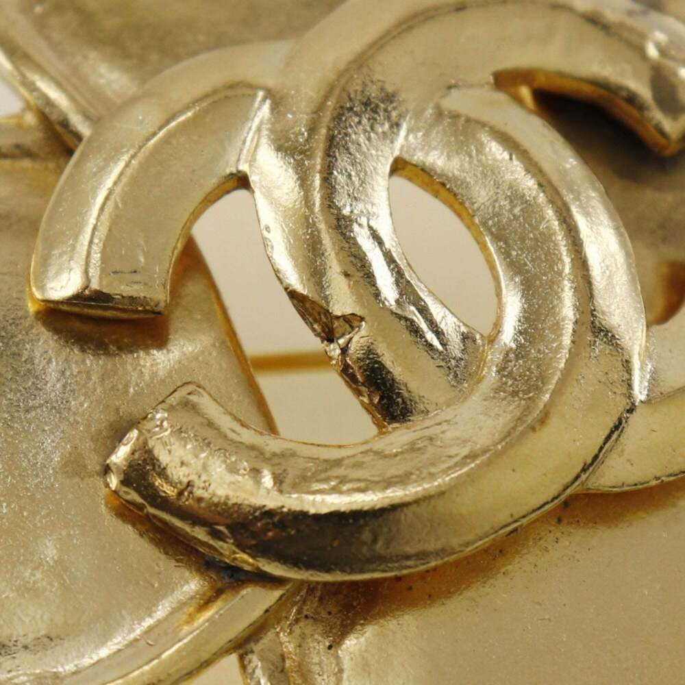 CHANEL Gold Love Brooch - Picture 6 of 7